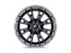 Fuel Wheels Catalyst Gloss Black with Brushed Gray Tint Face and Lip 8-Lug Wheel; 20x9; 1mm Offset (11-14 Sierra 2500 HD)