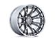 Fuel Wheels Catalyst Platinum with Chrome Lip 8-Lug Wheel; 22x10; -18mm Offset (07-10 Sierra 2500 HD)