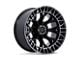 Fuel Wheels Charger Gloss Black Brushed Face with Dark Tint 8-Lug Wheel; 20x9; 1mm Offset (07-10 Sierra 2500 HD)