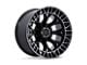 Fuel Wheels Charger Gloss Black Brushed Face with Dark Tint 8-Lug Wheel; 20x9; 1mm Offset (07-10 Sierra 2500 HD)