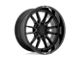 Fuel Wheels Clash Gloss Black 8-Lug Wheel; 20x9; 1mm Offset (11-14 Sierra 2500 HD)