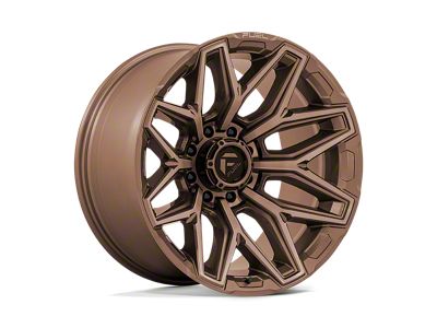 Fuel Wheels Flux Platinum Bronze 8-Lug Wheel; 22x10; -18mm Offset (11-14 Sierra 2500 HD)