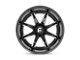 Fuel Wheels Hammer Gloss Black Milled 8-Lug Wheel; 20x9; 1mm Offset (11-14 Sierra 2500 HD)