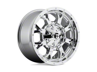 Fuel Wheels Krank Chrome 8-Lug Wheel; 20x9; 1mm Offset (11-14 Sierra 2500 HD)