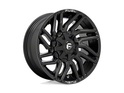 Fuel Wheels Typhoon Gloss Black 8-Lug Wheel; 20x9; 1mm Offset (11-14 Sierra 2500 HD)