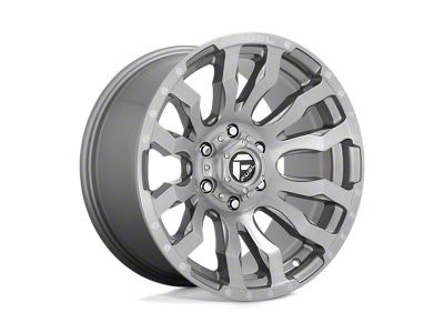 Fuel Wheels Blitz Platinum 8-Lug Wheel; 20x9; 1mm Offset (11-14 Sierra 3500 HD SRW)