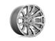 Fuel Wheels Blitz Platinum 8-Lug Wheel; 20x9; 1mm Offset (11-14 Sierra 3500 HD SRW)