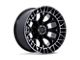 Fuel Wheels Charger Gloss Black Brushed Face with Dark Tint 8-Lug Wheel; 20x10; -18mm Offset (07-10 Sierra 3500 HD SRW)