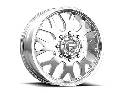 Fuel Wheels FF19D Polished 8-Lug Wheel; 24x12; -50mm Offset (11-14 Sierra 3500 HD SRW)