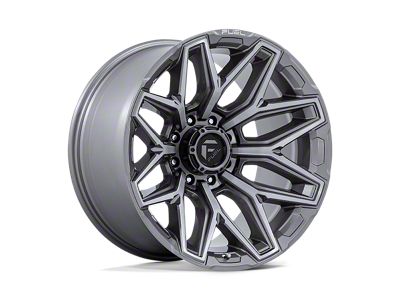 Fuel Wheels Flux Platinum 8-Lug Wheel; 20x9; 1mm Offset (11-14 Sierra 3500 HD SRW)