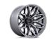 Fuel Wheels Flux Platinum 8-Lug Wheel; 20x9; 1mm Offset (11-14 Sierra 3500 HD SRW)