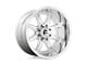 Fuel Wheels Hammer Chrome 8-Lug Wheel; 20x9; 1mm Offset (11-14 Sierra 3500 HD SRW)