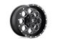 Fuel Wheels Revolver Matte Black Milled 8-Lug Wheel; 16x8; 1mm Offset (07-10 Sierra 3500 HD SRW)