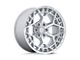 Fuel Wheels Charger Gloss Silver with Machined Face 6-Lug Wheel; 20x10; -18mm Offset (07-13 Silverado 1500)