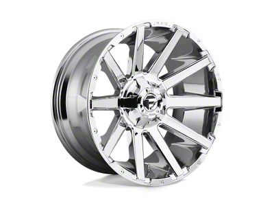 Fuel Wheels Contra Chrome 6-Lug Wheel; 20x9; 20mm Offset (07-13 Silverado 1500)