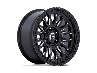 Fuel Wheels Rincon Gloss Black Milled 6-Lug Wheel; 17x8.5; -1mm Offset (07-13 Silverado 1500)