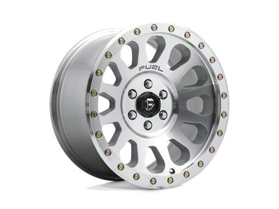 Fuel Wheels Vector Diamond Cut Machined 6-Lug Wheel; 17x8.5; -6mm Offset (07-13 Silverado 1500)