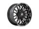 Fuel Wheels Arc Gloss Black Milled 8-Lug Wheel; 20x9; 1mm Offset (07-10 Silverado 2500 HD)