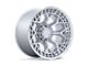 Fuel Wheels Charger Gloss Silver with Machined Face 8-Lug Wheel; 20x10; -18mm Offset (07-10 Silverado 2500 HD)