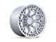 Fuel Wheels Charger Gloss Silver with Machined Face 8-Lug Wheel; 20x9; 1mm Offset (07-10 Silverado 2500 HD)