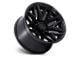 Fuel Wheels Flux Blackout 8-Lug Wheel; 20x10; -18mm Offset (11-14 Silverado 3500 HD SRW)