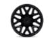 Fuel Wheels Flux Blackout 8-Lug Wheel; 20x10; -18mm Offset (11-14 Silverado 3500 HD SRW)