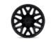 Fuel Wheels Flux Blackout 8-Lug Wheel; 22x10; -18mm Offset (11-14 Silverado 3500 HD SRW)