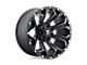 Fuel Wheels Assault Matte Black Milled 6-Lug Wheel; 22x9.5; 20mm Offset (07-14 Tahoe)