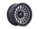 Fuel Wheels Rincon Matte Gunmetal with Black Lip 6-Lug Wheel; 17x8.5; -1mm Offset (07-14 Tahoe)