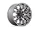 Fuel Wheels Flame Platinum 6-Lug Wheel; 20x9; 20mm Offset (07-14 Yukon)