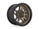 Fuel Wheels Ammo Matte Bronze with Black Bead Ring 6-Lug Wheel; 18x9; 1mm Offset (09-14 F-150)