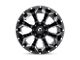 Fuel Wheels Assault Gloss Black Milled 6-Lug Wheel; 20x9; 19mm Offset (09-14 F-150)