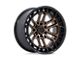 Fuel Wheels Celsius Matte Bronze with Matte Black Lip 6-Lug Wheel; 17x9; -12mm Offset (09-14 F-150)