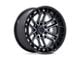 Fuel Wheels Celsius Matte Gunmetal with Matte Black Lip 6-Lug Wheel; 20x10; -18mm Offset (09-14 F-150)