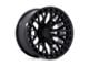 Fuel Wheels Sigma Blackout with Gloss Black Lip 6-Lug Wheel; 22x9.5; 18mm Offset (09-14 F-150)