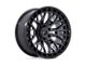 Fuel Wheels Sigma Matte Gunmetal with Matte Black Lip 6-Lug Wheel; 22x9.5; 18mm Offset (09-14 F-150)