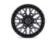 Fuel Wheels Sigma Matte Gunmetal with Matte Black Lip 6-Lug Wheel; 22x9.5; 18mm Offset (09-14 F-150)