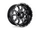 Fuel Wheels Vandal Gloss Black Milled 6-Lug Wheel; 20x9; 1mm Offset (09-14 F-150)