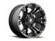 Fuel Wheels Vapor Matte Black with Double Dark Tint 6-Lug Wheel; 20x9; 19mm Offset (09-14 F-150)