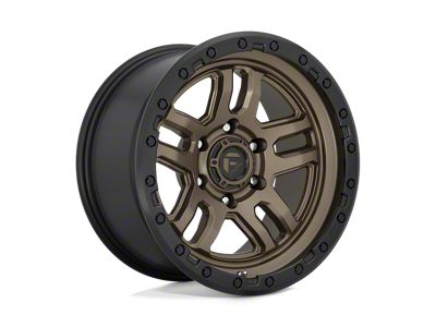 Fuel Wheels Ammo Matte Bronze with Black Bead Ring 5-Lug Wheel; 20x9; 1mm Offset (09-18 RAM 1500)