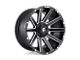 Fuel Wheels Contra Matte Black Milled 5-Lug Wheel; 22x10; -18mm Offset (09-18 RAM 1500)