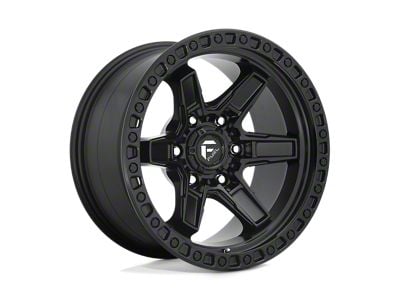 Fuel Wheels Kicker Matte Black 5-Lug Wheel; 18x9; 1mm Offset (09-18 RAM 1500)