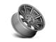 Fuel Wheels Rogue Platinum Brushed Gunmetal Tinted Clear 5-Lug Wheel; 20x9; 1mm Offset (09-18 RAM 1500)