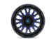 Fuel Wheels Stroke Gloss Black with Blue Tinted Clear 5-Lug Wheel; 20x9; 20mm Offset (09-18 RAM 1500)