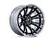 Fuel Wheels Catalyst Gloss Black with Brushed Gray Tint Face and Lip 8-Lug Wheel; 22x12; -44mm Offset (10-18 RAM 2500)