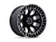 Fuel Wheels Charger Gloss Black Brushed Face with Dark Tint 8-Lug Wheel; 20x10; -18mm Offset (10-18 RAM 2500)