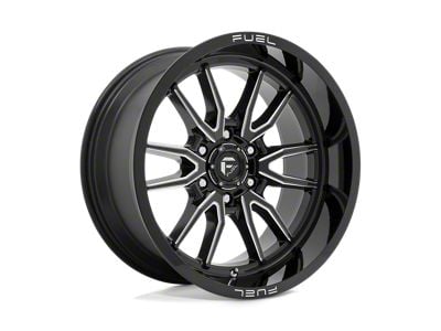 Fuel Wheels Clash Gloss Black Milled 8-Lug Wheel; 20x9; 1mm Offset (10-18 RAM 2500)