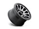 Fuel Wheels Vector Matte Gunmetal with Black Bead Ring 8-Lug Wheel; 18x9; 1mm Offset (10-18 RAM 2500)