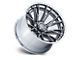 Fuel Wheels Catalyst Platinum with Chrome Lip 8-Lug Wheel; 22x10; -18mm Offset (10-18 RAM 3500 SRW)