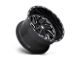 Fuel Wheels Triton Gloss Black Milled 8-Lug Wheel; 20x9; 1mm Offset (10-18 RAM 3500 SRW)